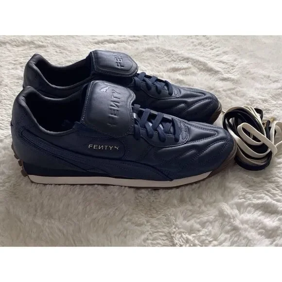 PUMA Fenty x Avanti L Club Navy Blue Shoes Sneakers 398352-01 Men’s Sz 10.5